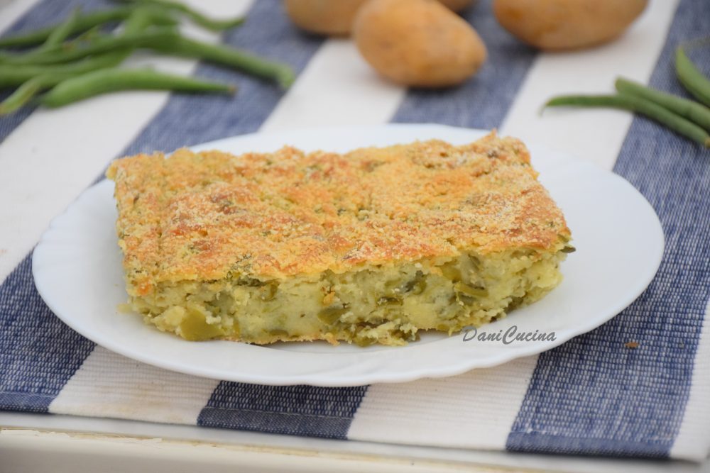 Polpettone Genovese di Patate e Fagiolini