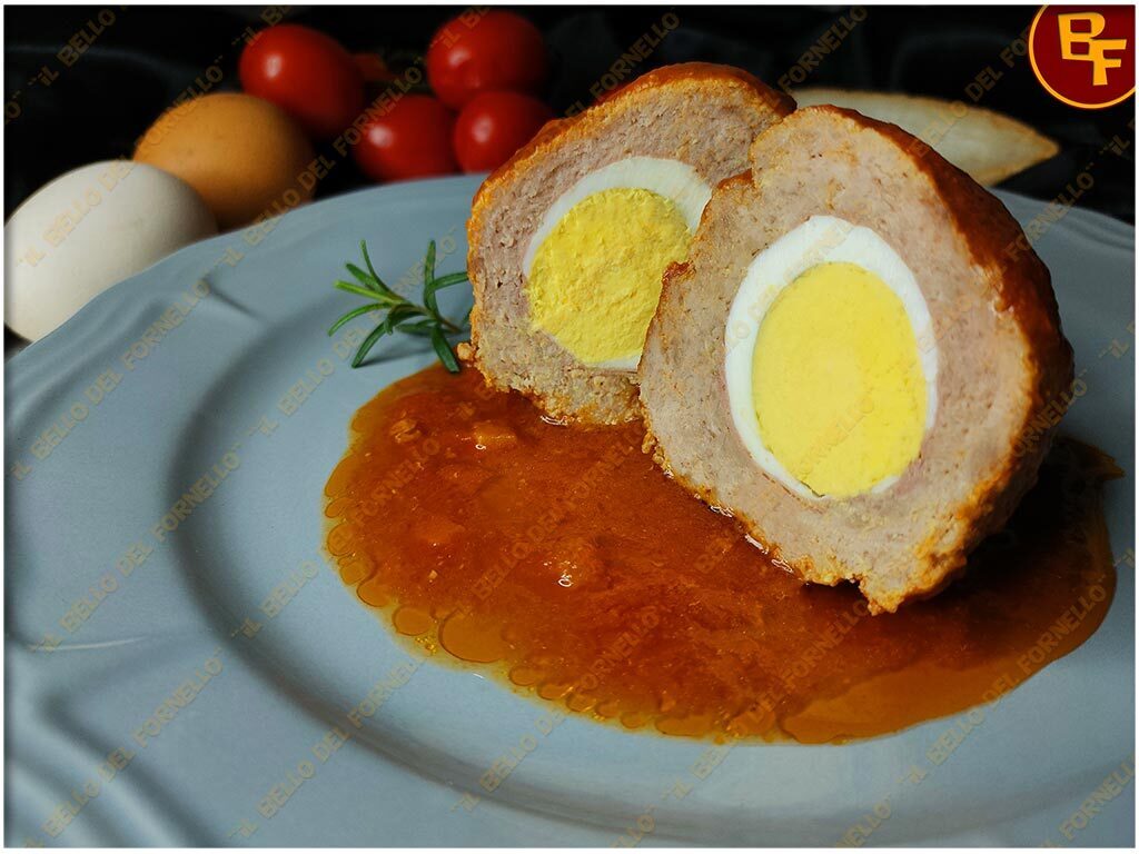 Polpettoni farciti monoporzione al sugo