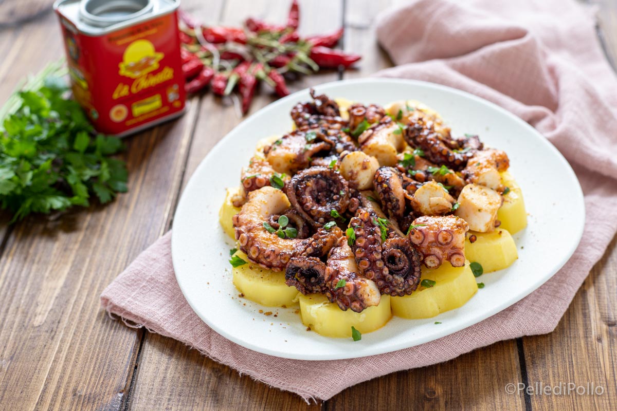 Polpo alla gallega (alla galiziana)