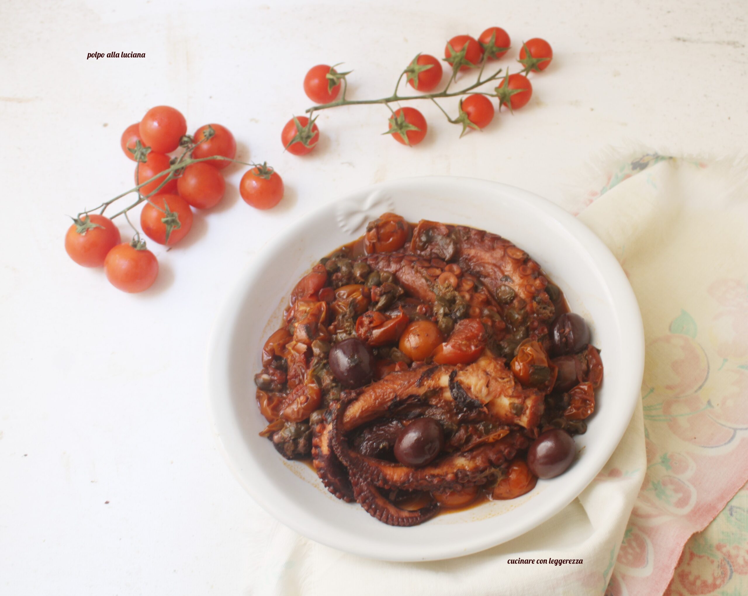 Polpo alla luciana