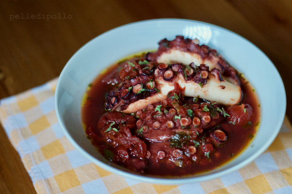 Polpo alla luciana