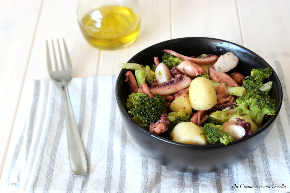 Polpo patate e broccoli