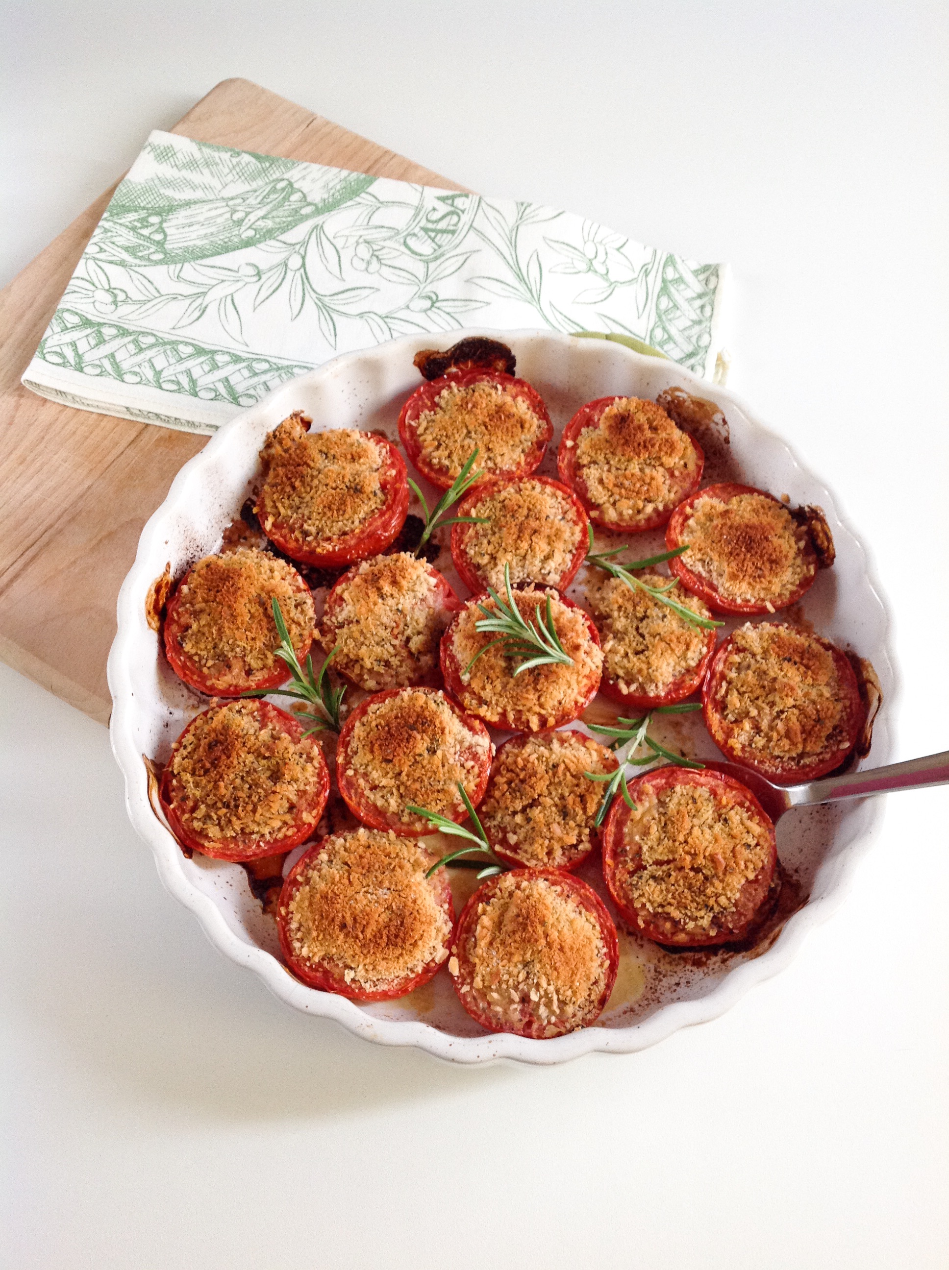 Pomodori gratinati al forno