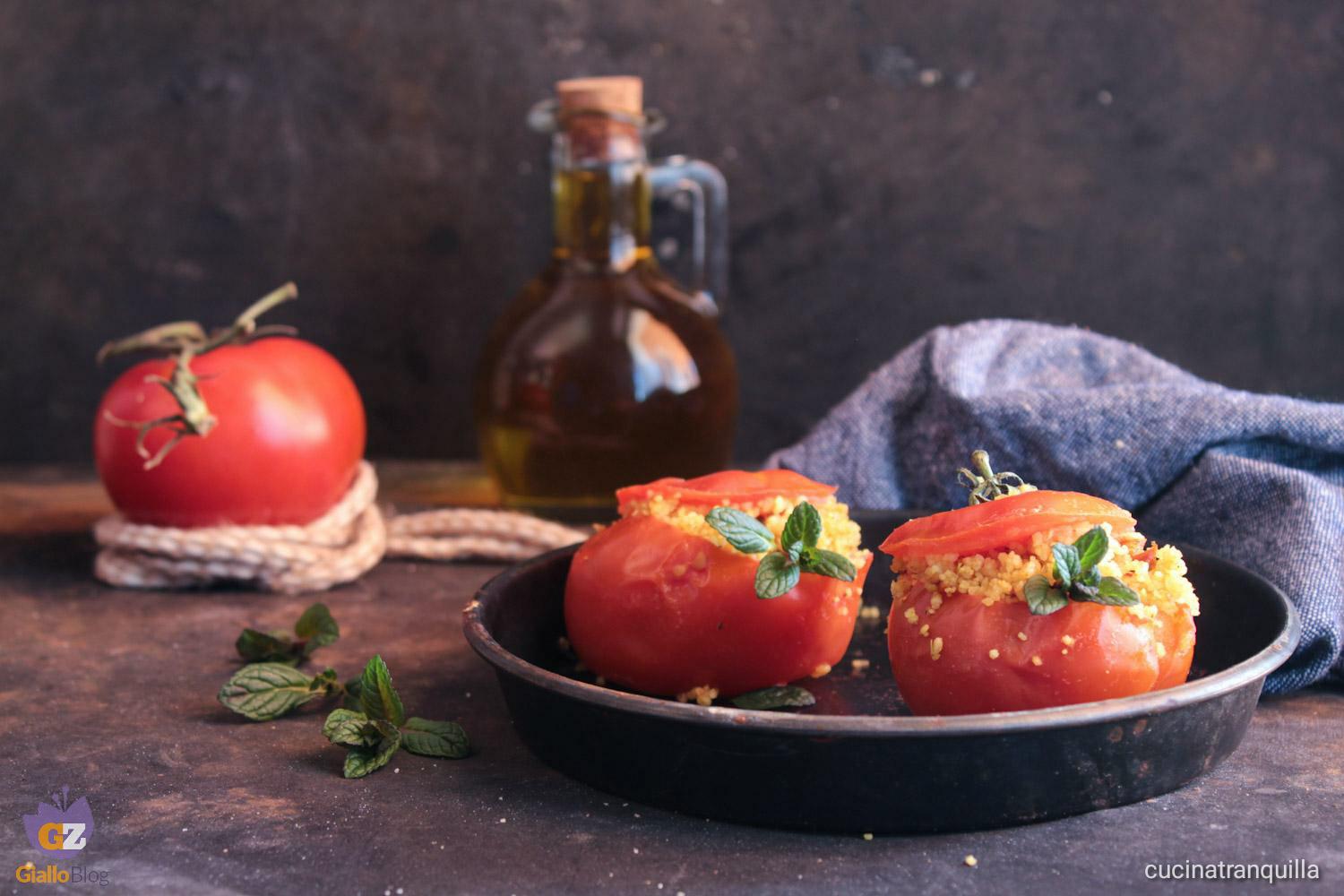 Pomodori ripieni al couscous