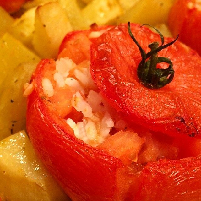 Pomodori ripieni col riso