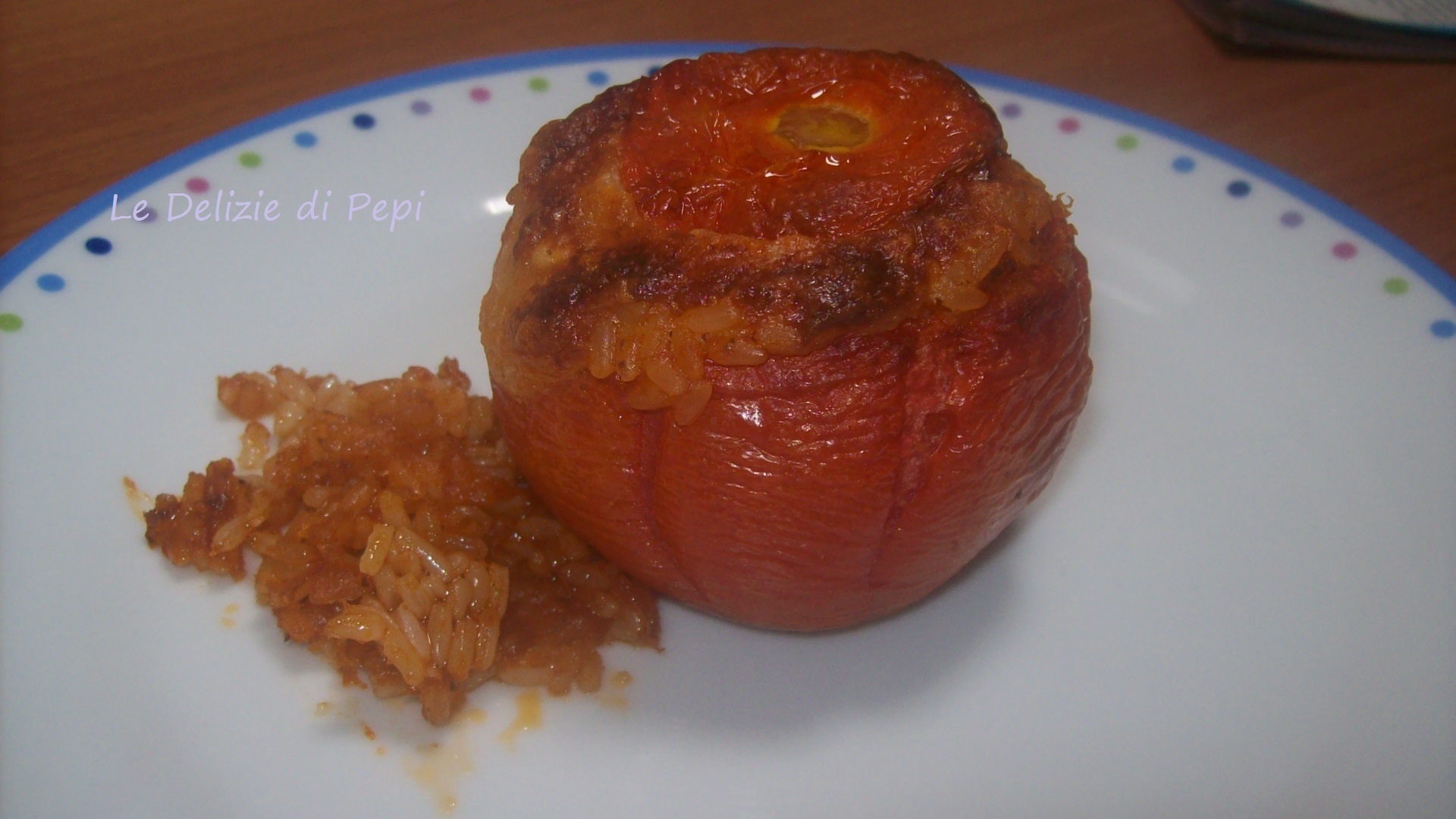Pomodori ripieni con riso