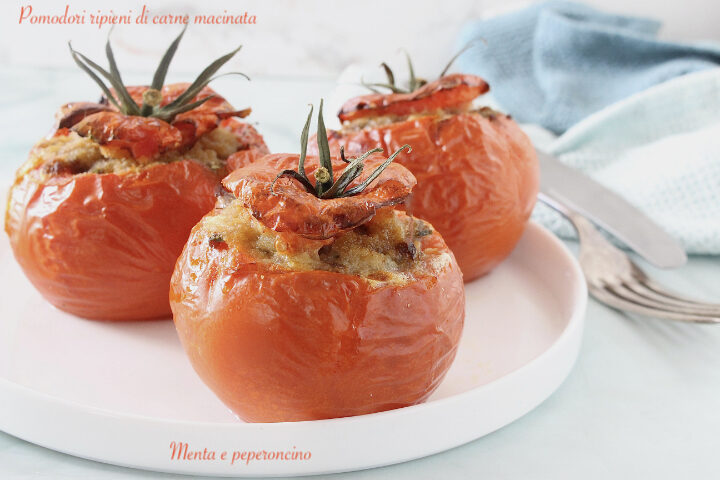 Pomodori ripieni di carne macinata