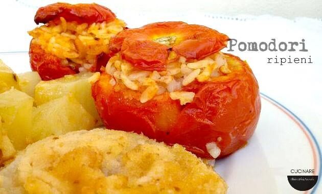 Pomodori ripieni di riso alla romana