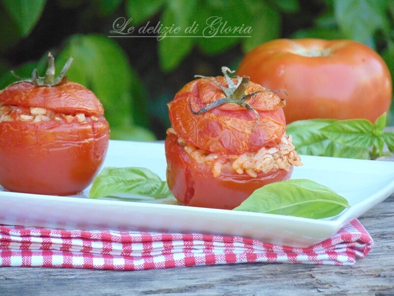 Pomodori ripieni di riso
