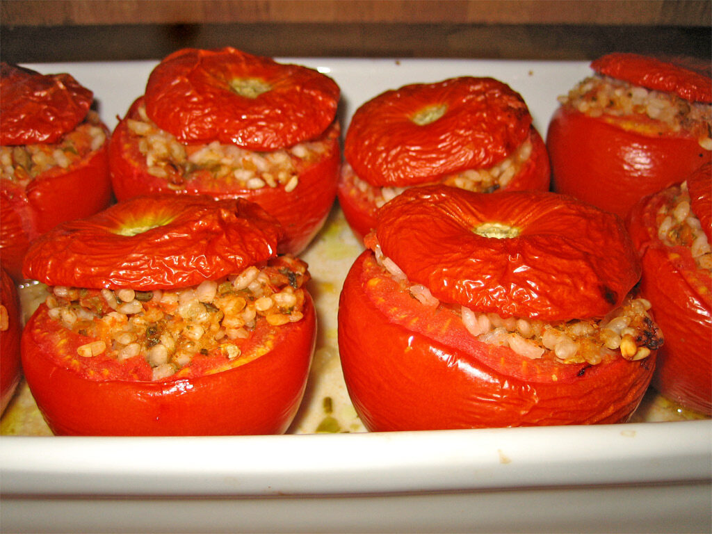 Pomodori ripieni di riso