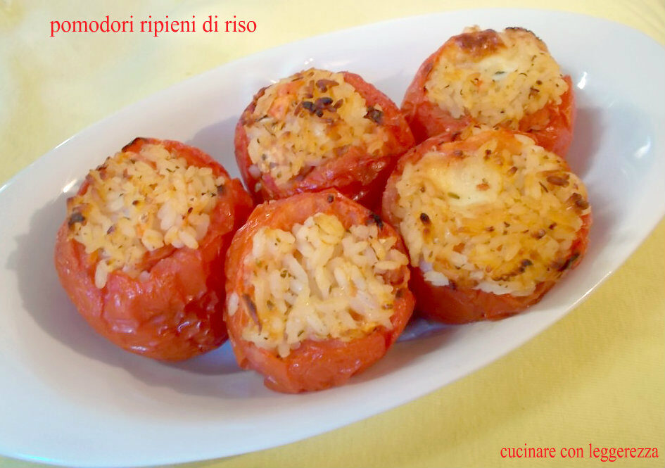 Pomodori ripieni di riso