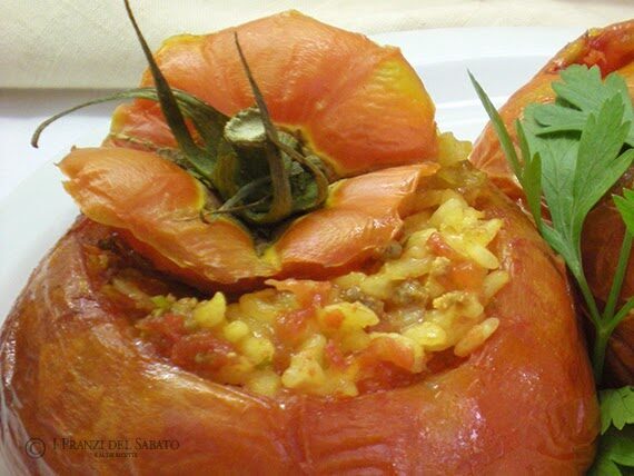 Pomodori ripieni di riso