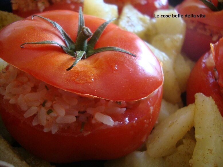 Pomodori ripieni di riso