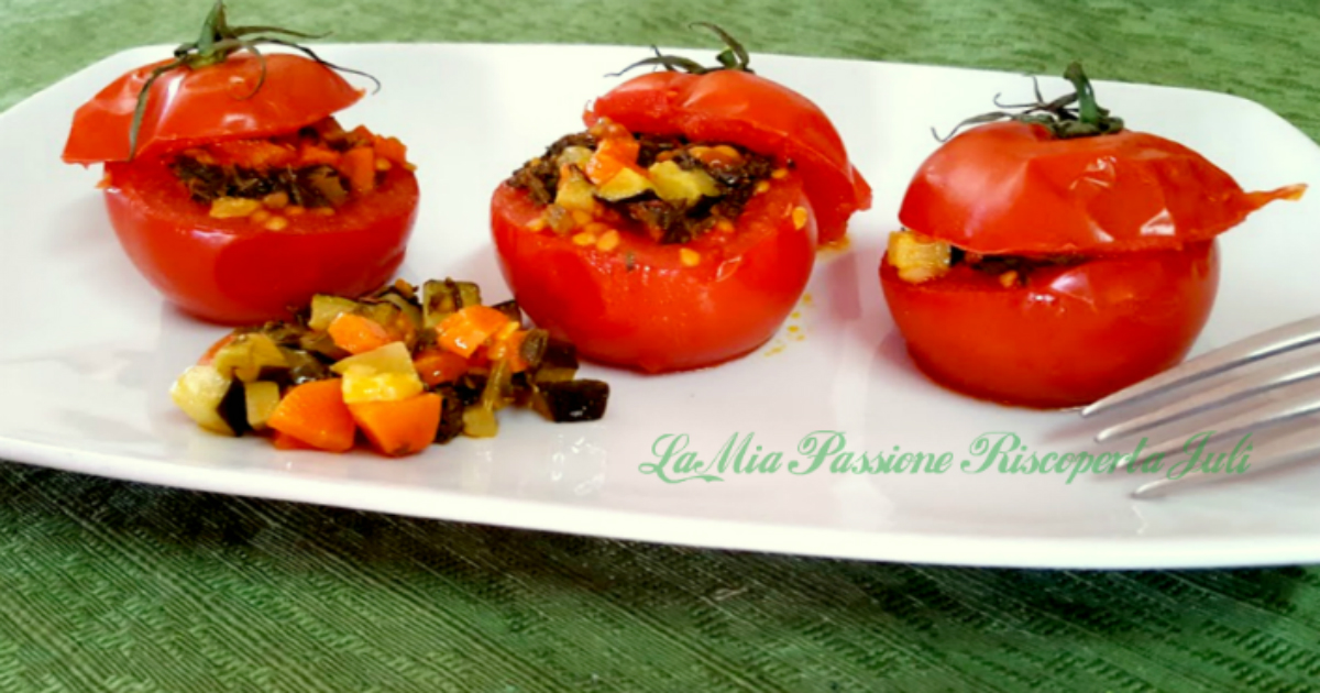 Pomodori ripieni di verdura