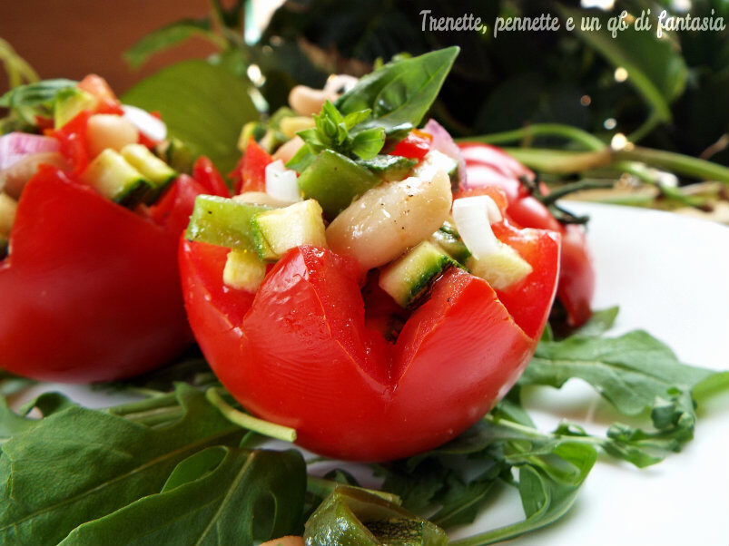 Pomodori ripieni di verdure