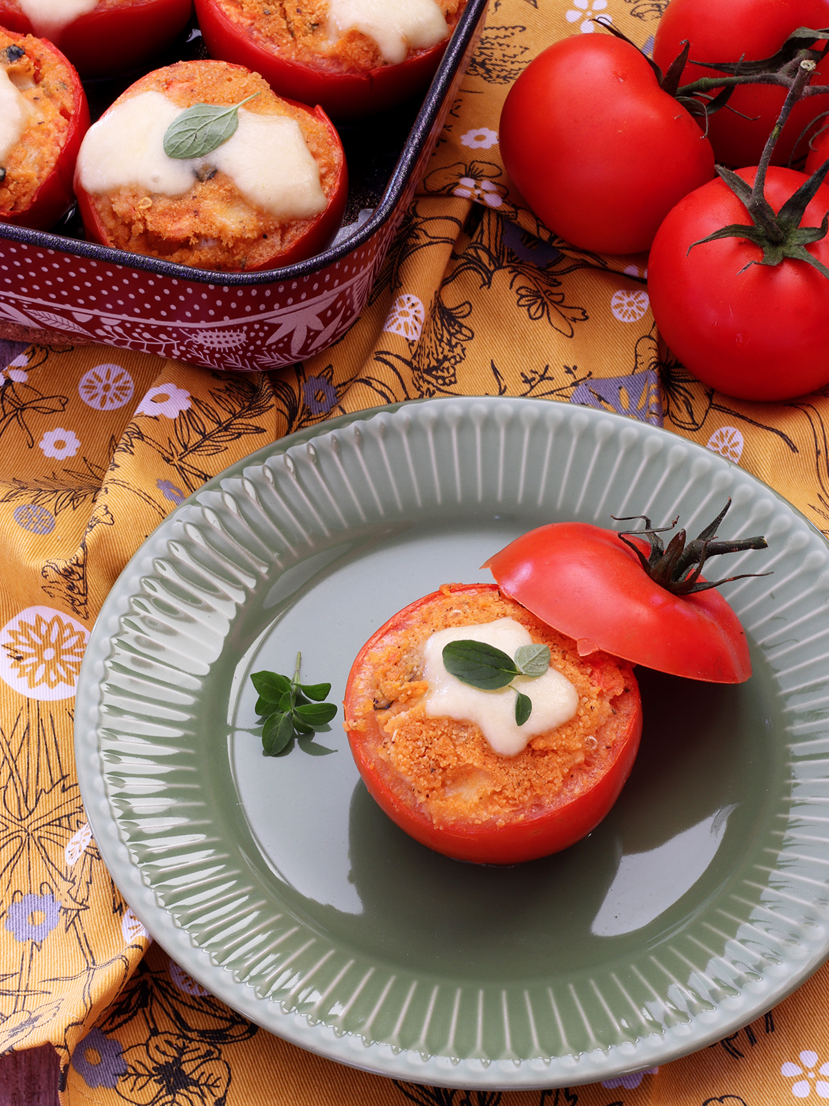 Pomodori ripieni gratinati