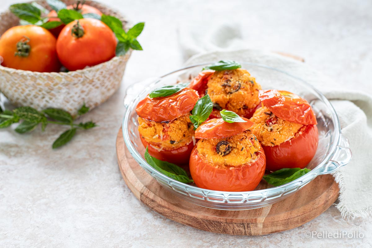 Pomodori ripieni gratinati