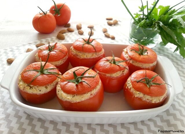 Pomodori veggie ripieni con sorpresa