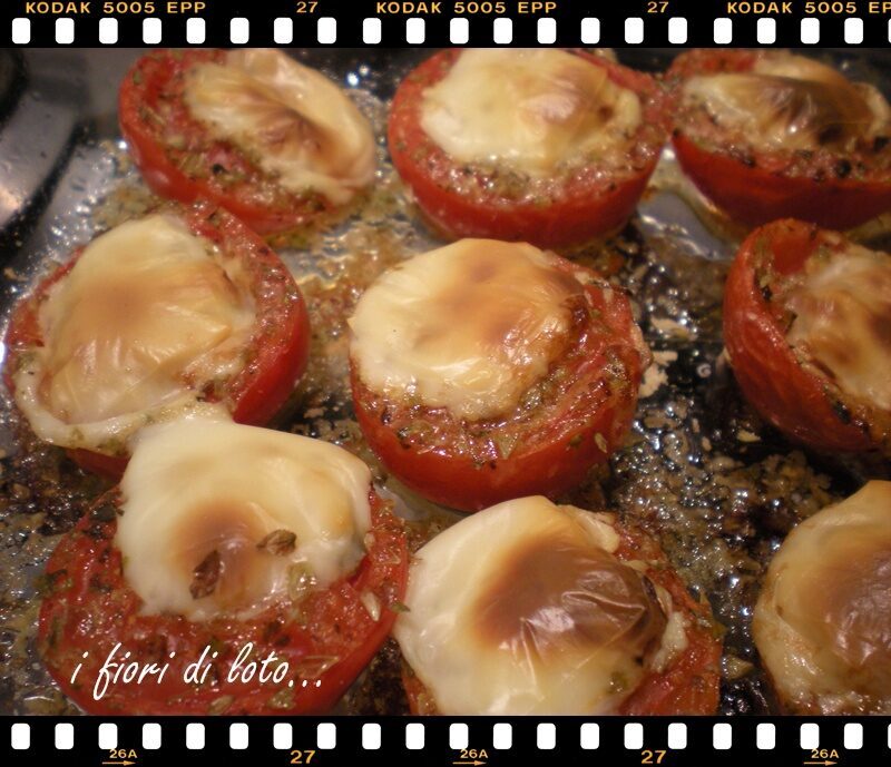 Pomodorini gratinati