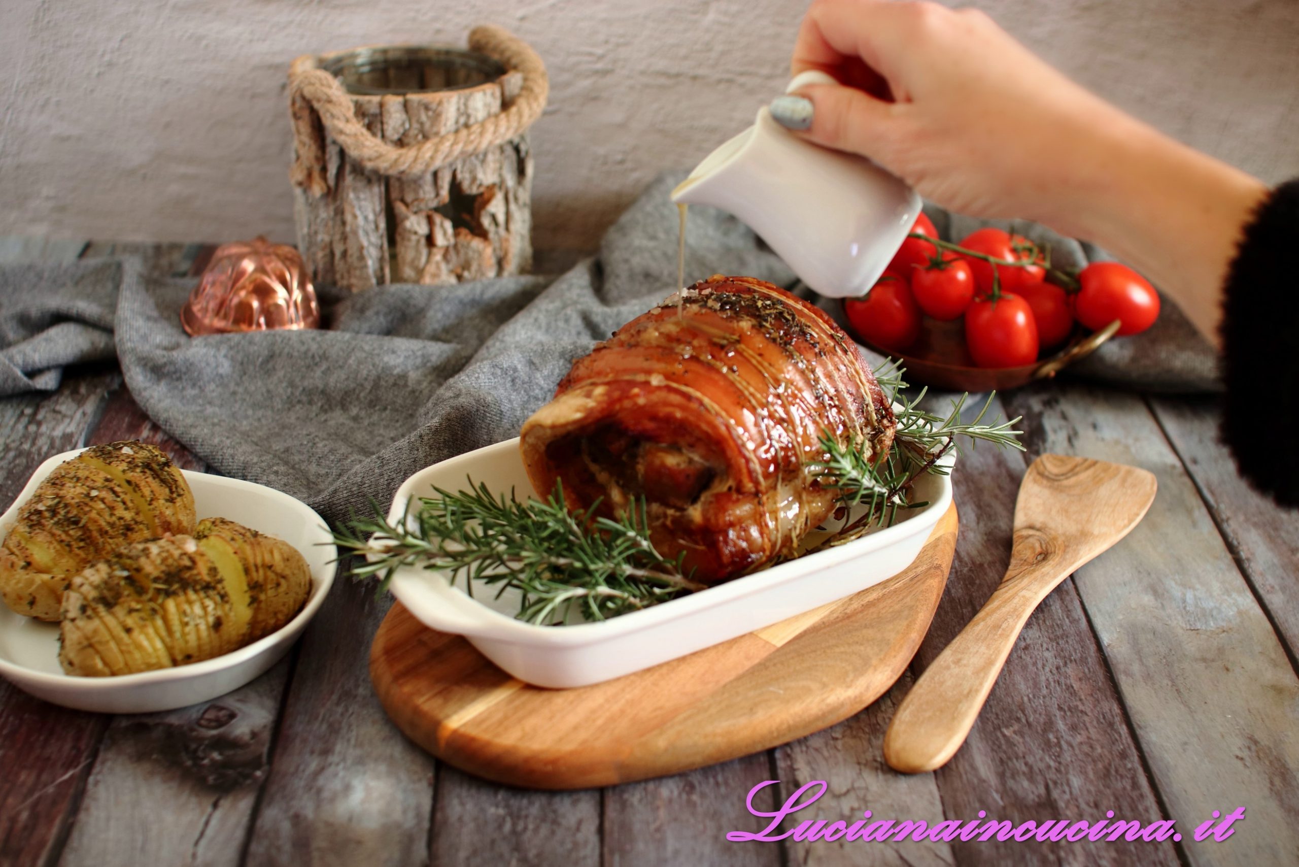 Porchetta al forno fatta in casa