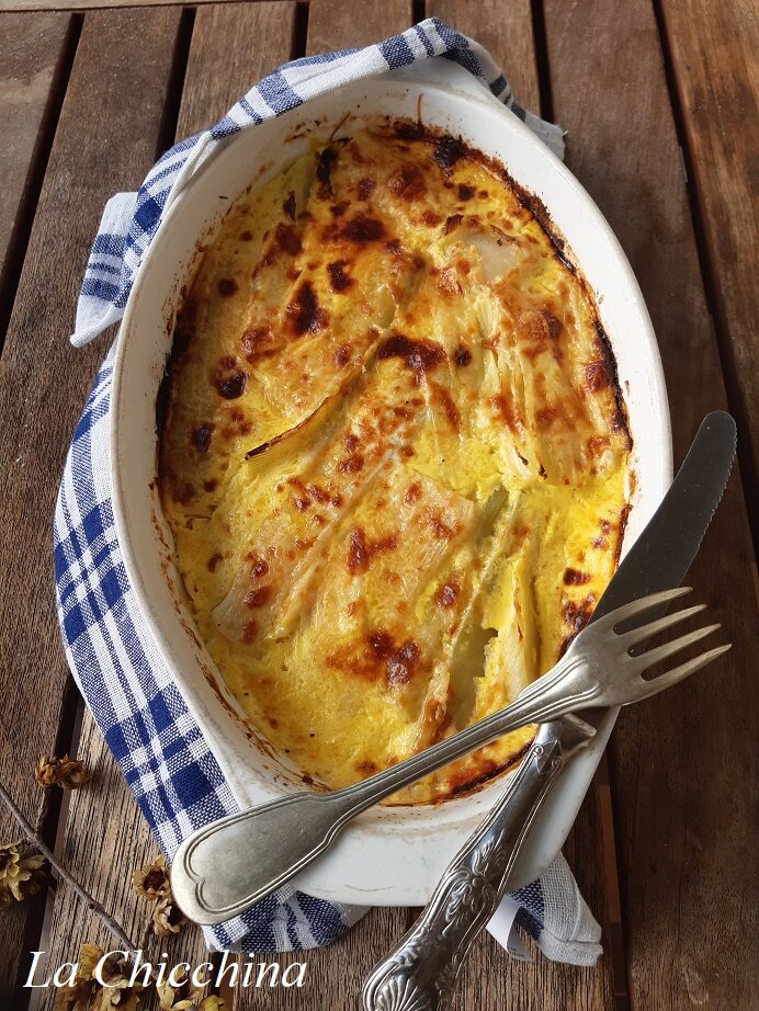 Porri gratinati
