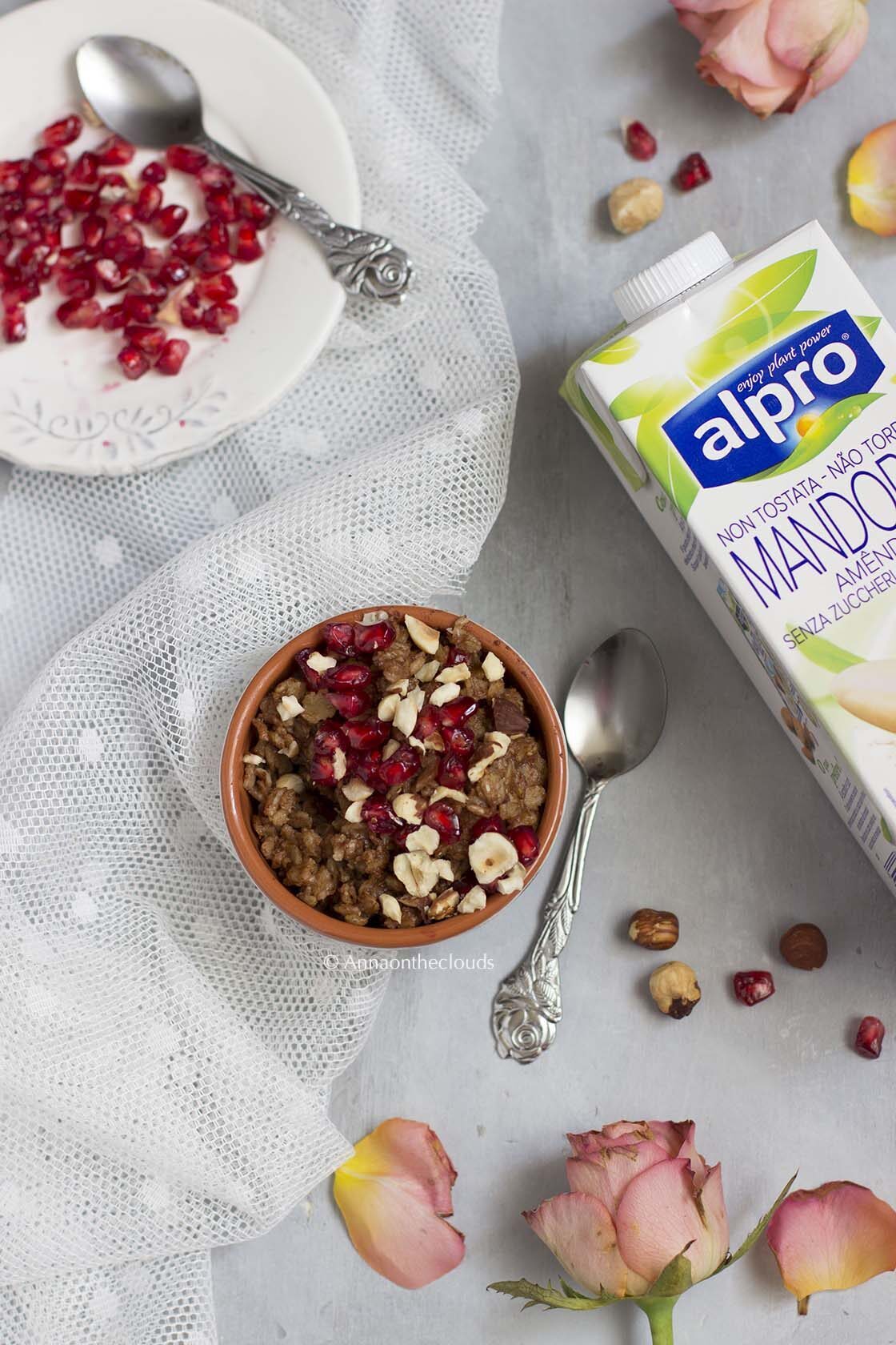 Porridge d’avena e cioccolato: ricetta light