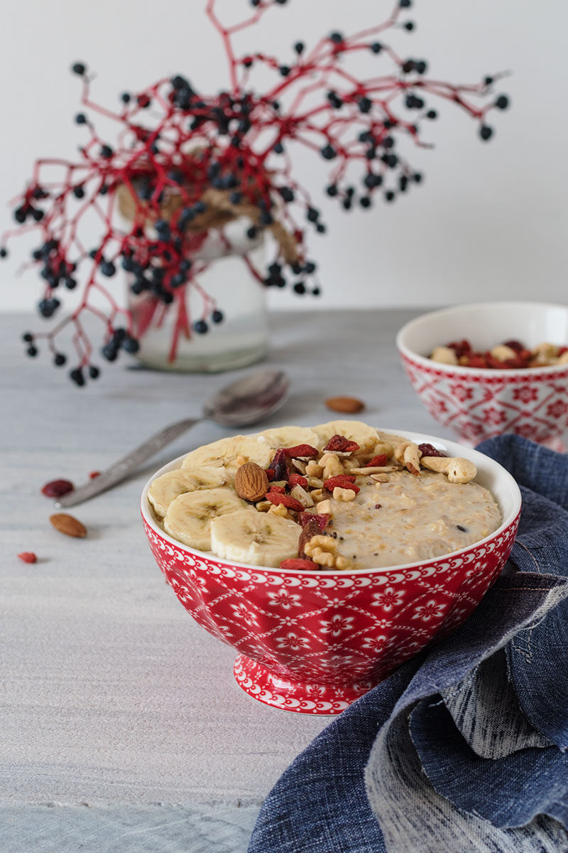 Porridge di avena, per una colazione sana