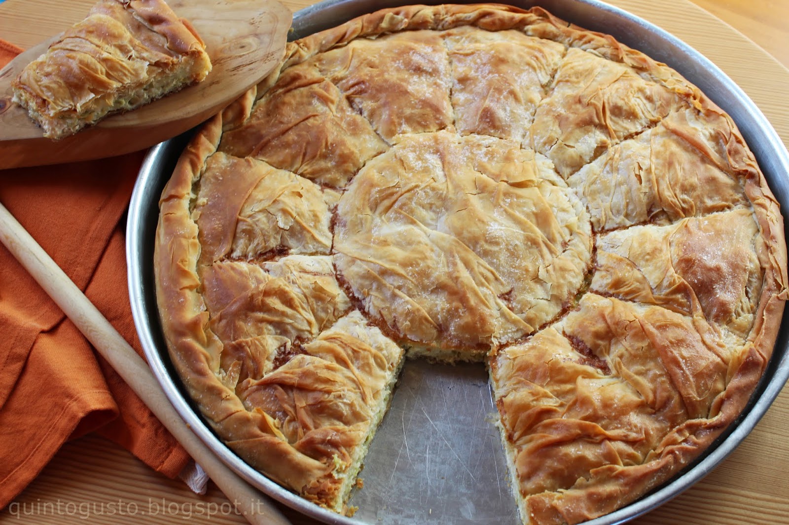 Prassopita – torta di porri