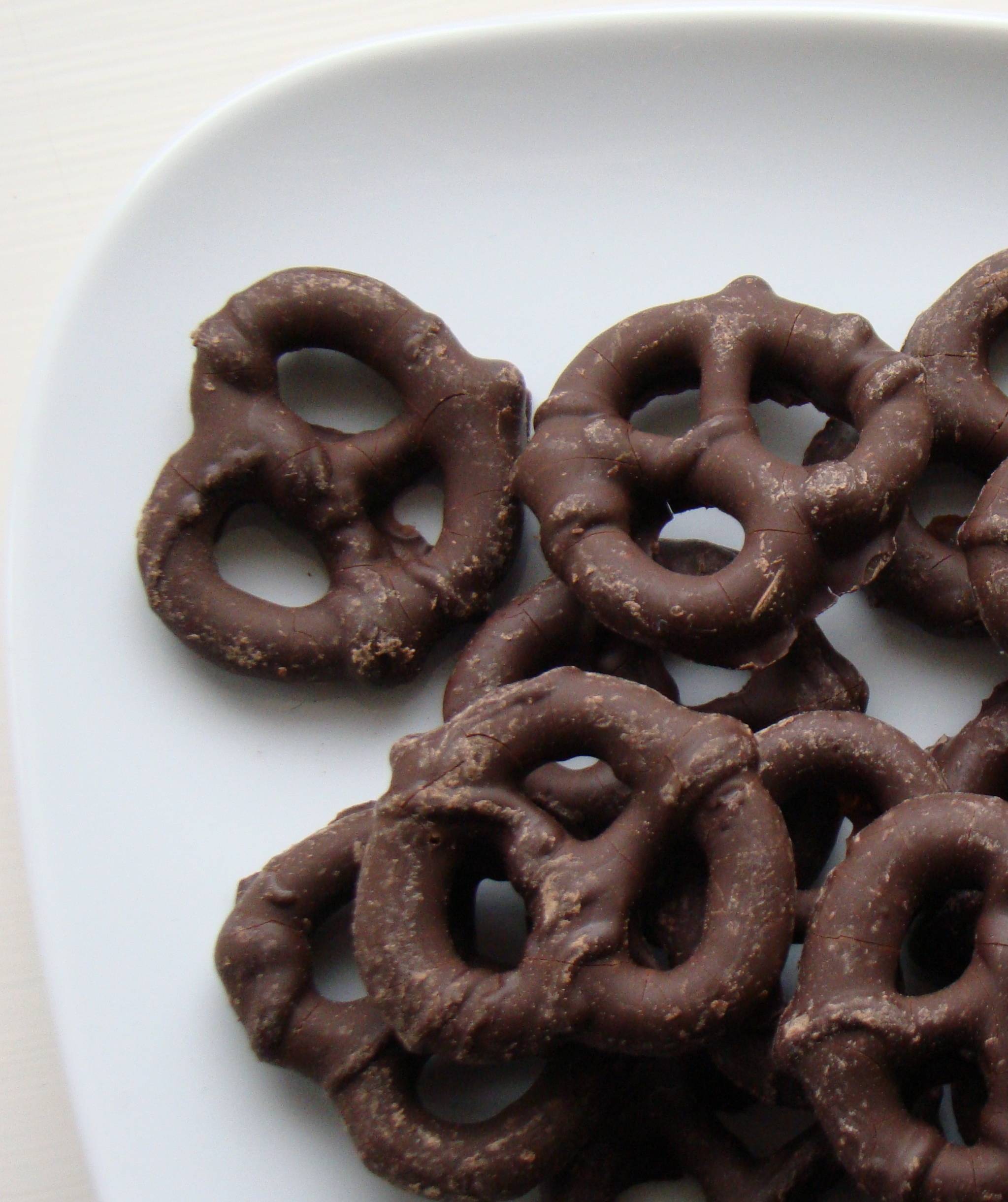 Pretzel al cioccolato