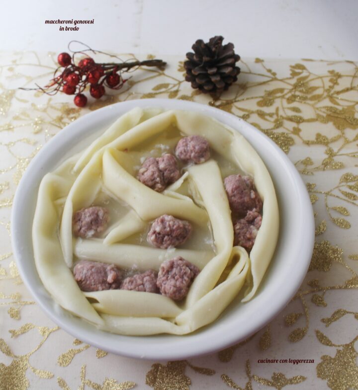 Primi piatti liguri natalizi