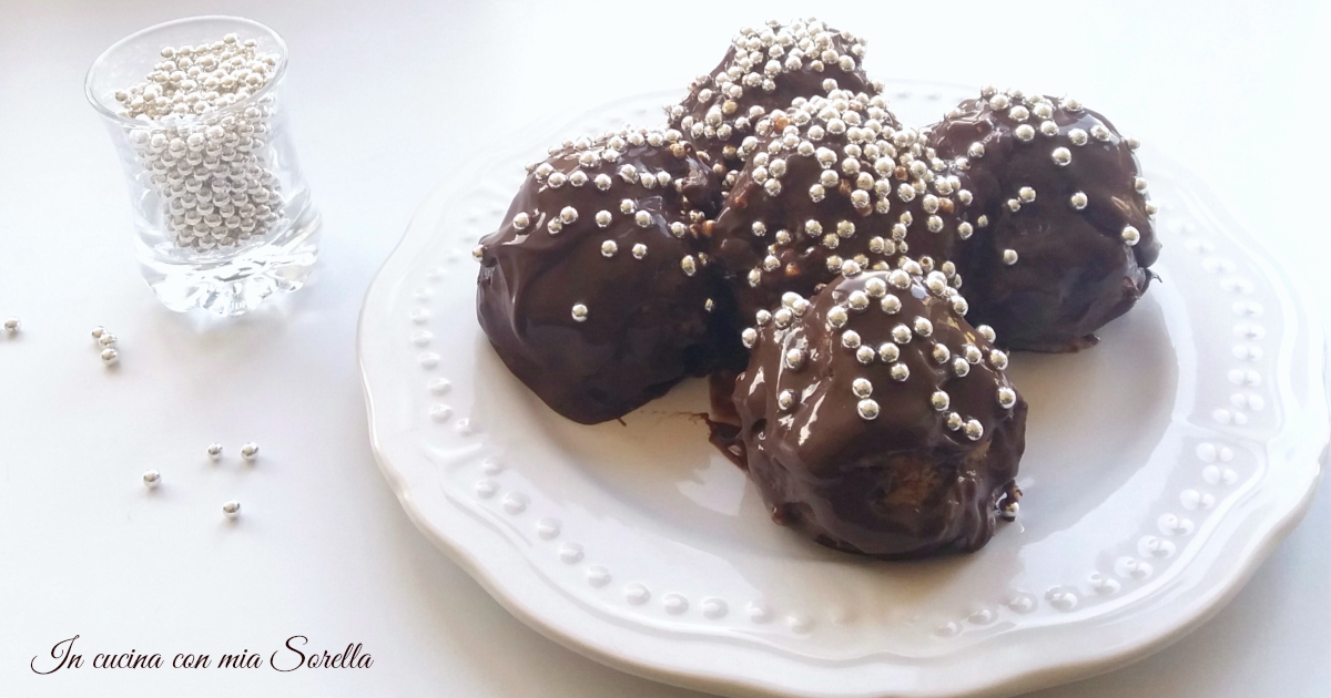 Profiteroles al cioccolato