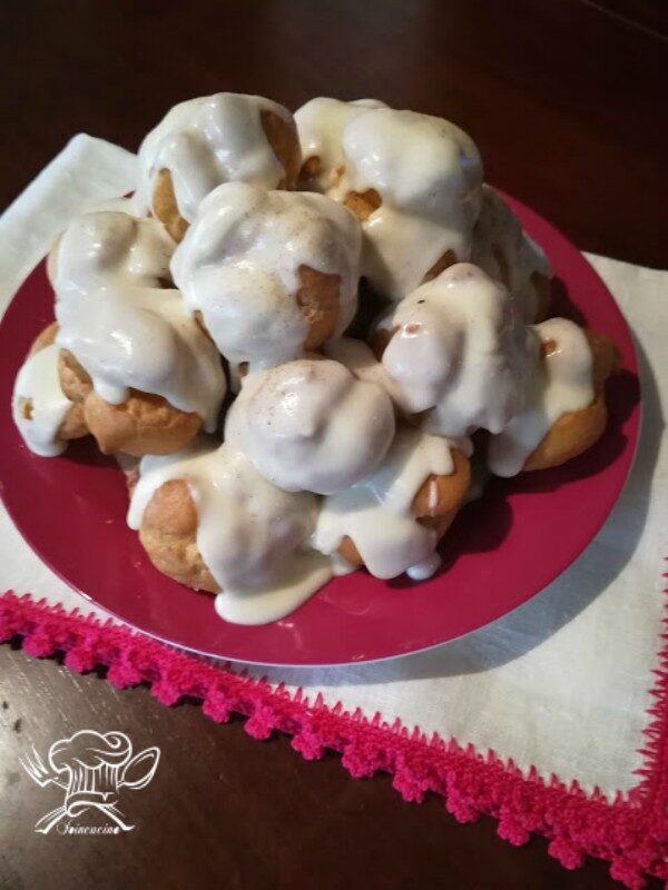 Profiteroles salati alla mortadella