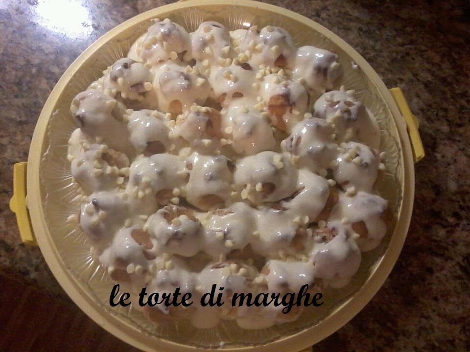 Profitterol al cioccolato bianco ricetta