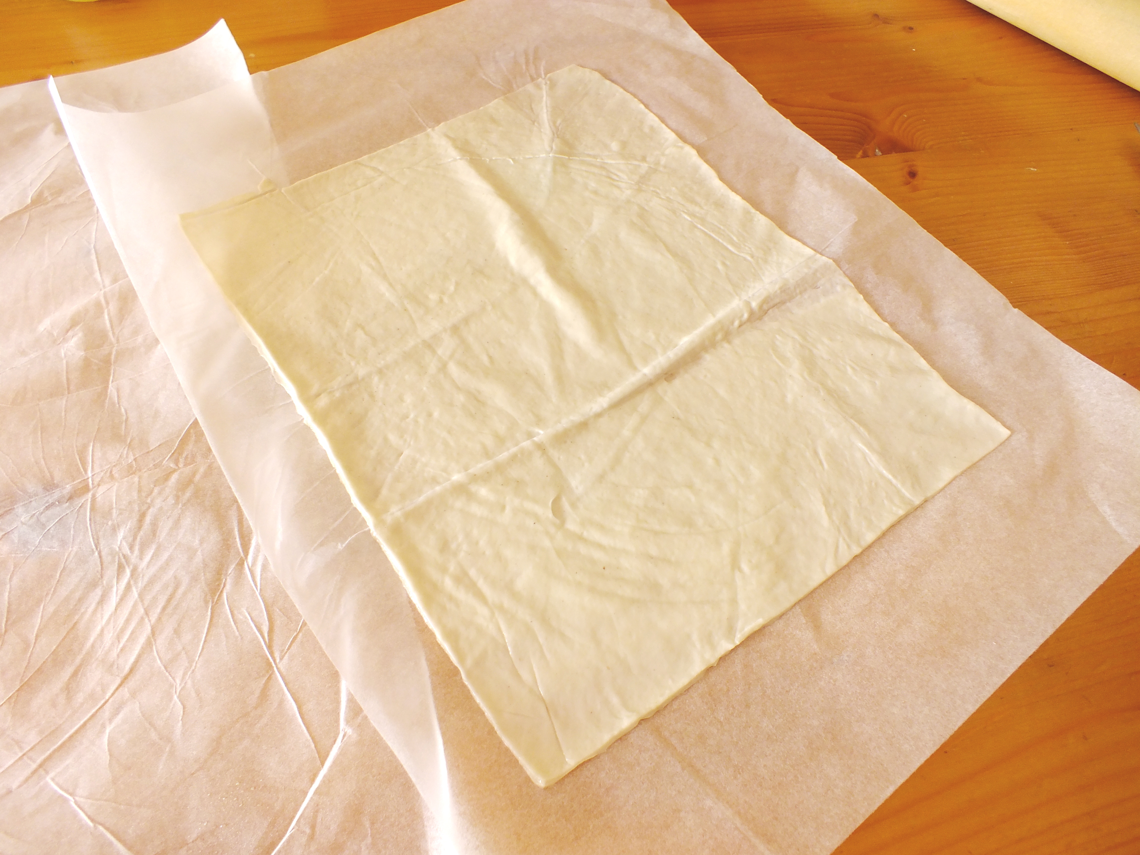 Prove di pasta phyllo