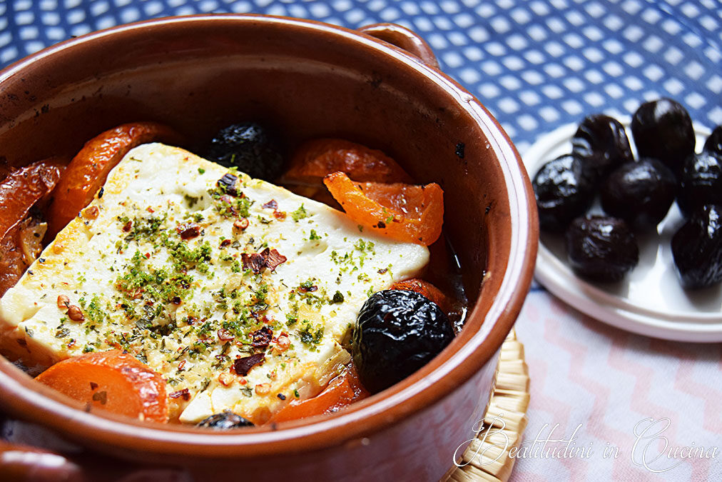 Psiti feta: feta al forno