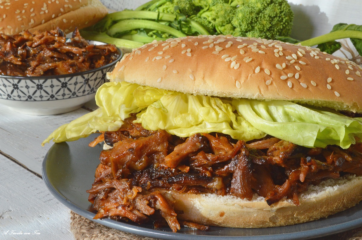 Pulled pork con la crock pot slow cooker
