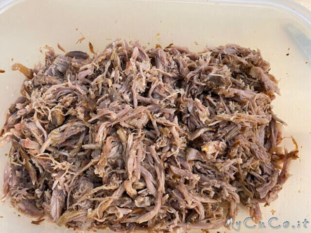 Pulled pork, cottura slow cooker nel companion moulinex