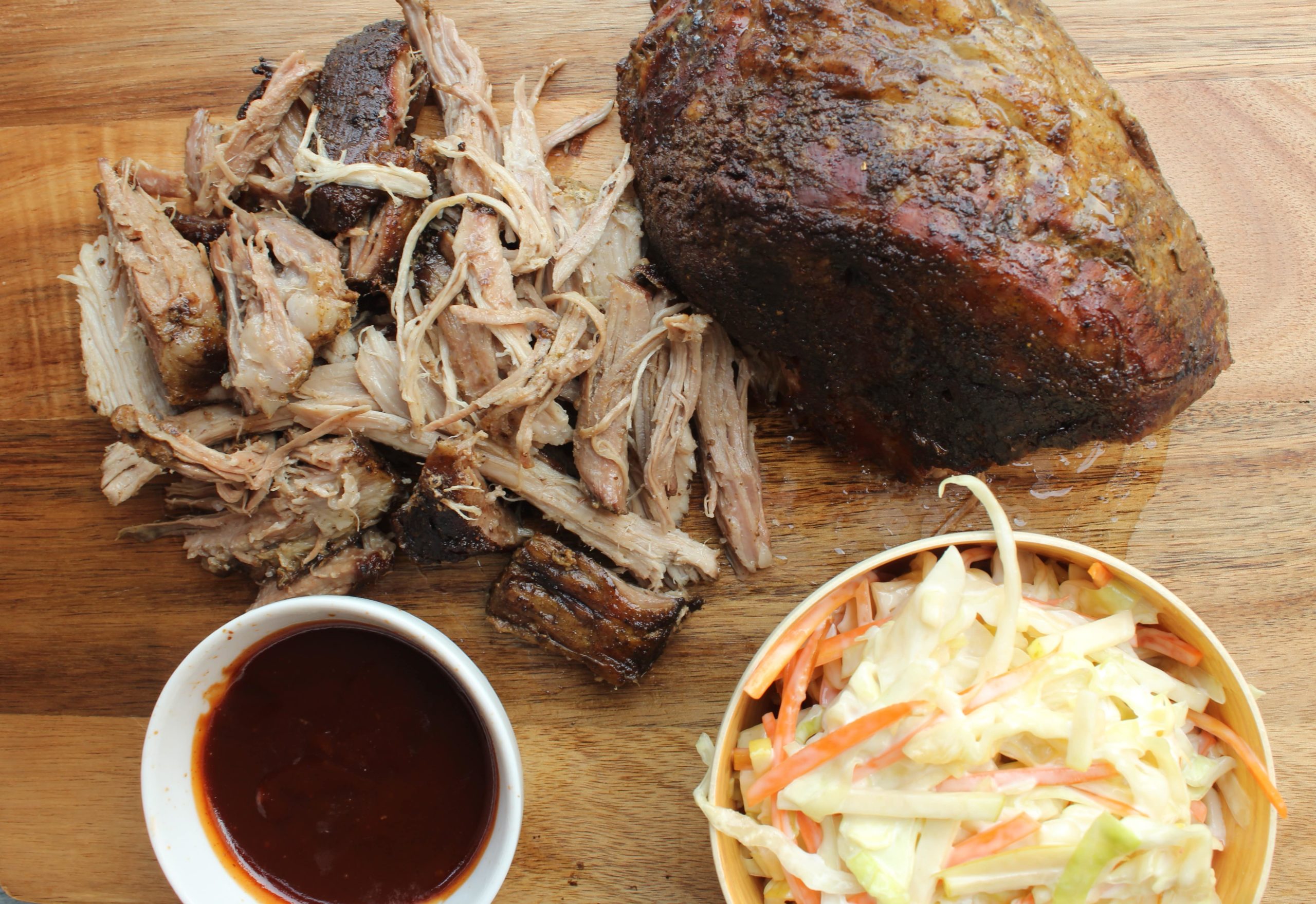 Pulled pork e insalata coleslaw