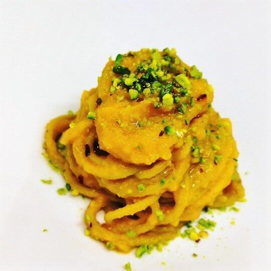 Pumpkin spaghetti