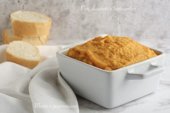 Purè di carote e topinambur