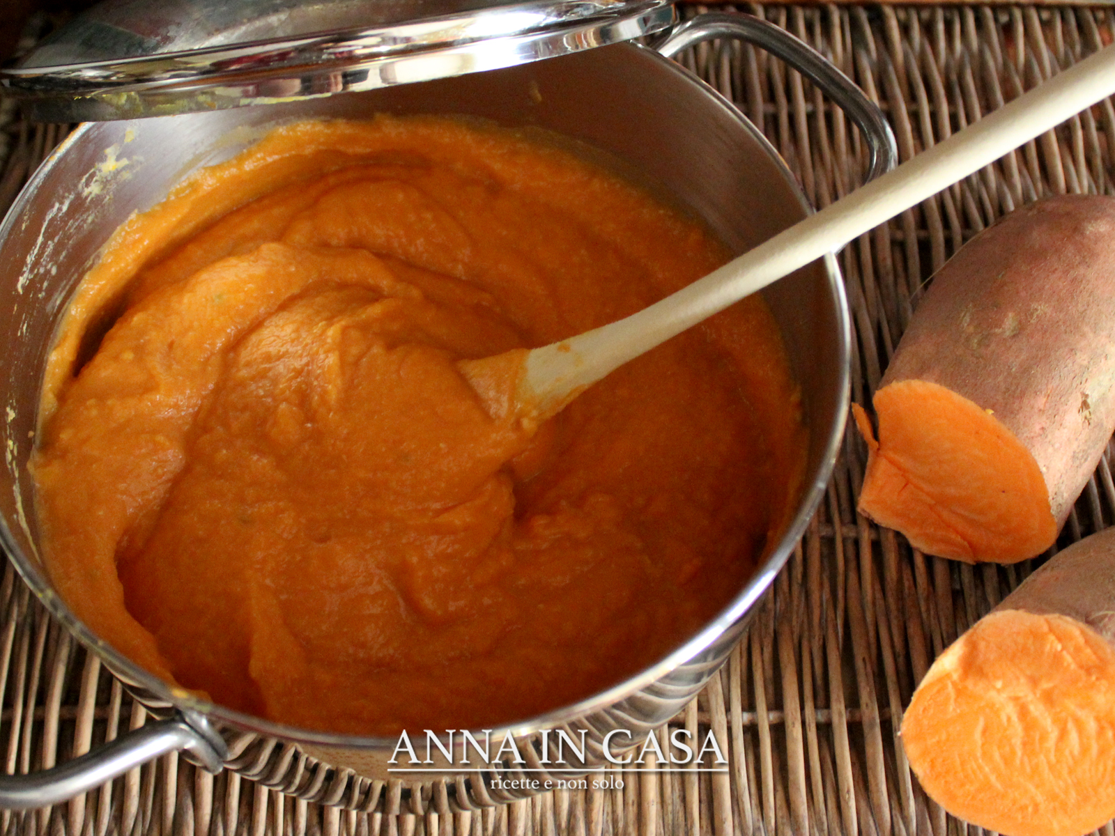 Purè di patata dolce