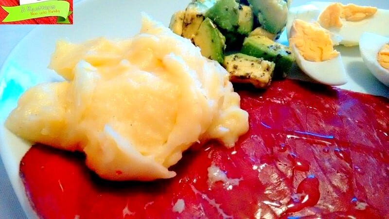 Purè di patate al formaggio con bimby