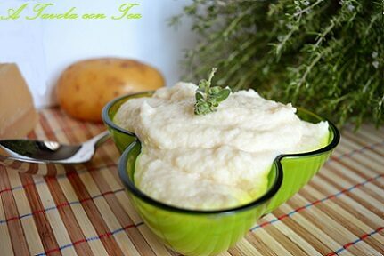 Purè di patate senza lattosio