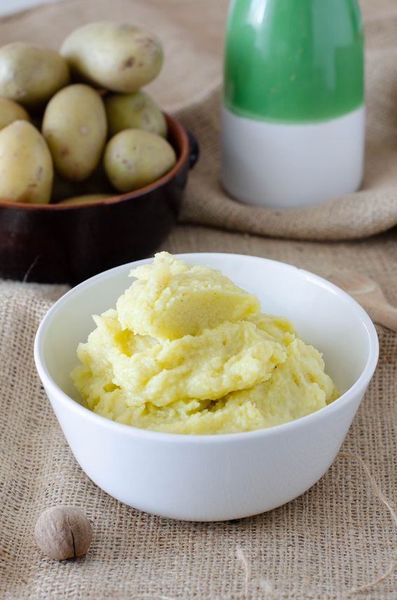 Purè di patate senza lattosio