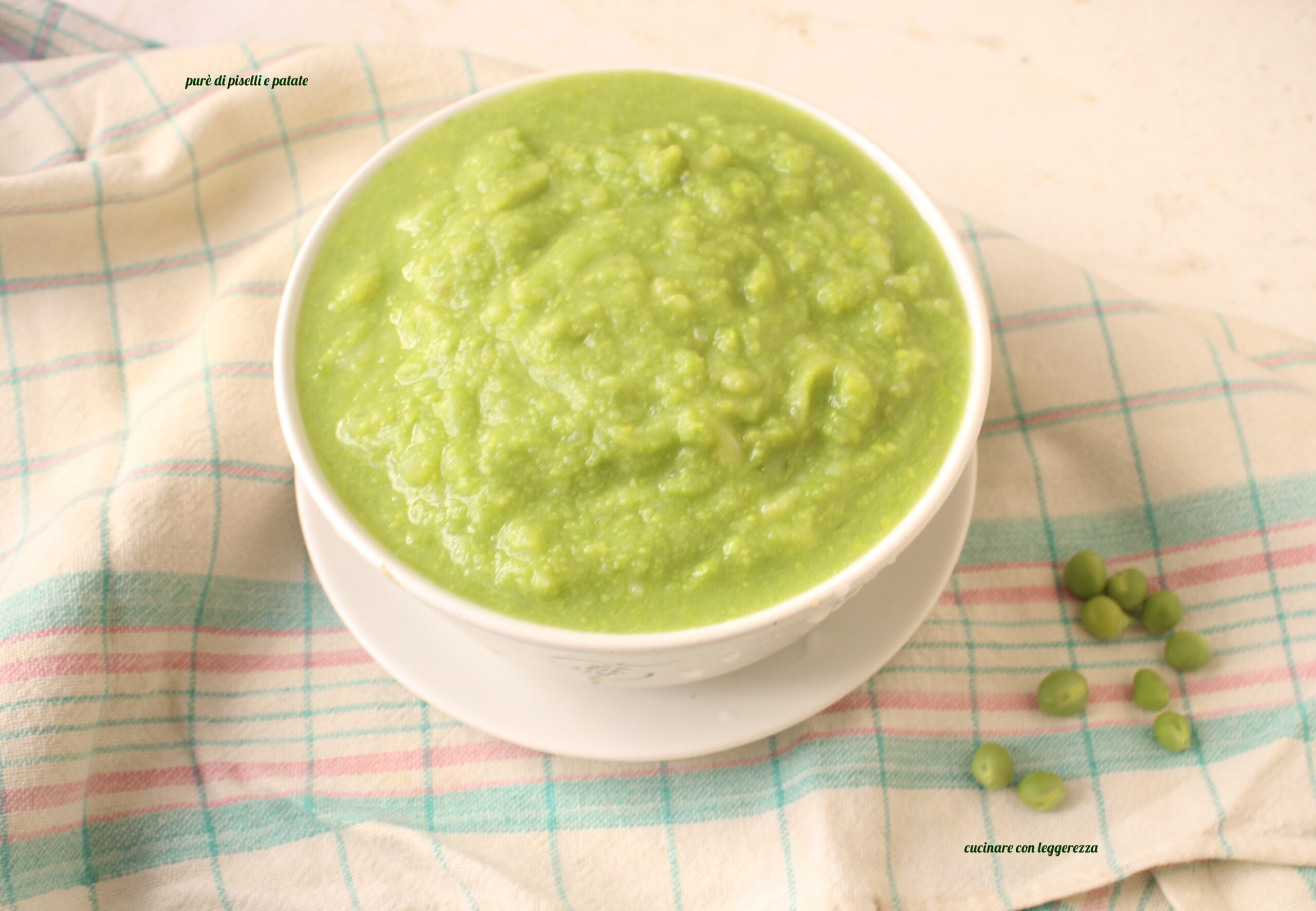 Purè di piselli e patate