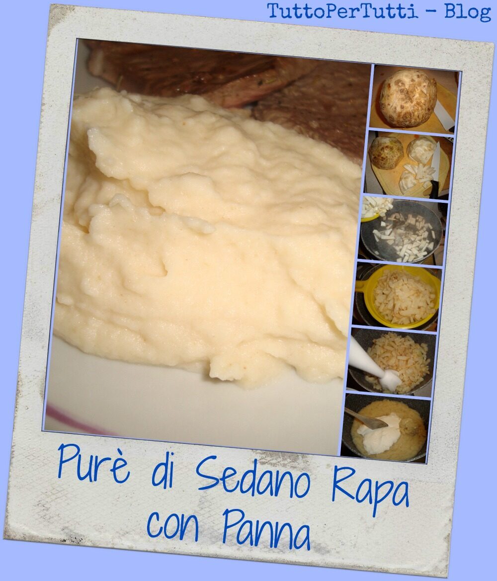 Purè di sedano rapa con panna