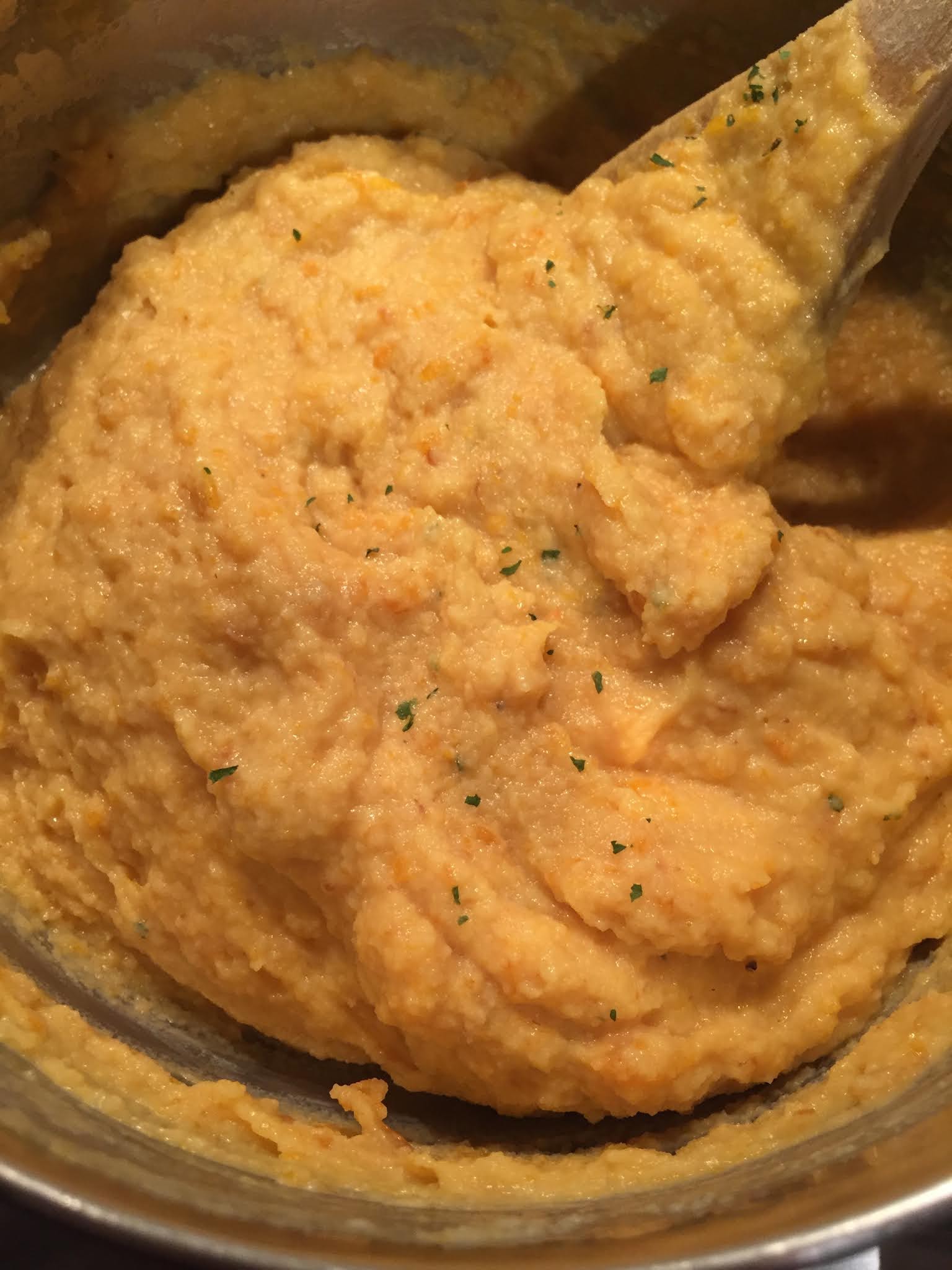 Purè di zucca e patate