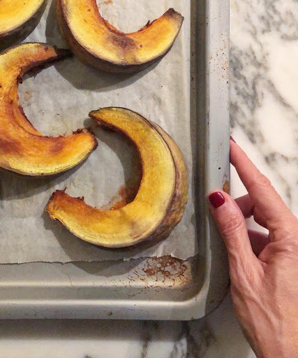 Purè di zucca profumato alla cannella