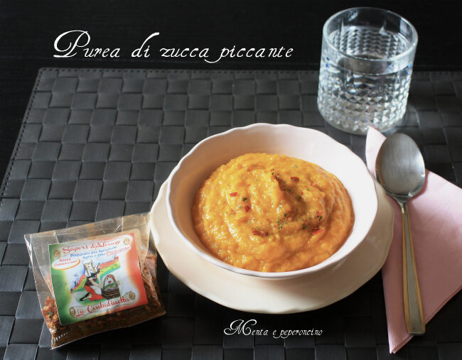 Purea di zucca piccante