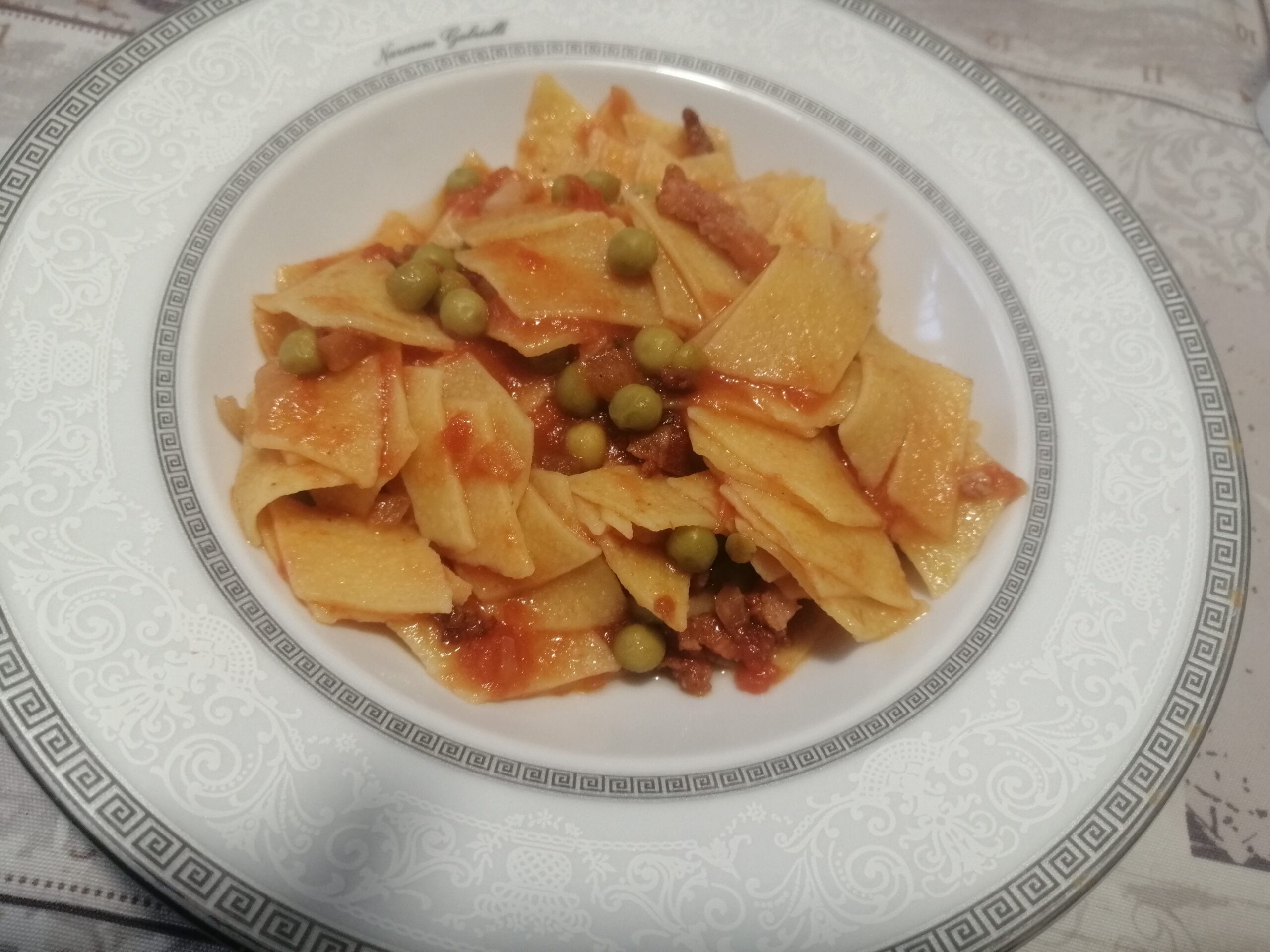 Quadrettoni con i piselli